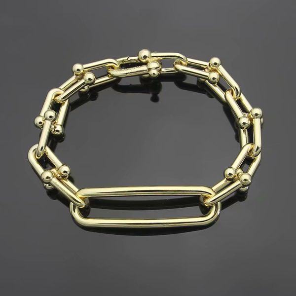 

2020 tbb29 fashion bangle official website new arrival stainless steel for women hand chain stone tt bangle popular gift, Gray