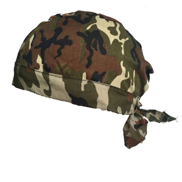 

cotton pirate cap square paisley amoeba cotton hip-hop hip-hop pirate cap scarf square paisley amoeba scarf, Blue;gray