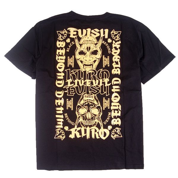 

brand mens designer t shirts fashion japan ghost printed fs short sleeve mens t shirts size tee m-xxl, White;black