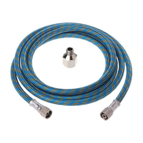 

1pc 180cm nylon braided airbrush air hose spray pen woven pipe-y103