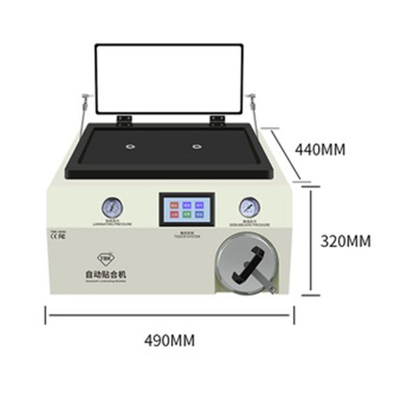 

good performance tbk 408a automatic lamination air bubble removing machine
