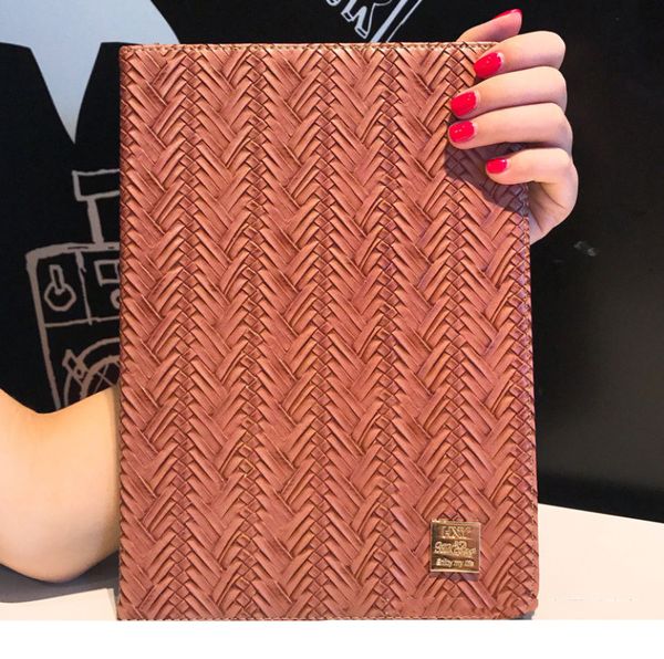 

weave pu lether anti falling ultra thins ipad case for ipad air /air 2,mini 1235 pro 9.7 ,ipad 234 protecticve cover