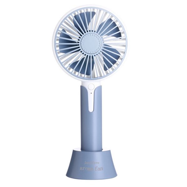 

1pcs aroma mini portable fan charging handheld fan no fan cover p10