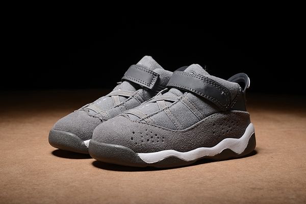 

kids vi 6 rings buckle strap children's shoes 6s boys and girls casual fashion desigenr sneakers size 22-27