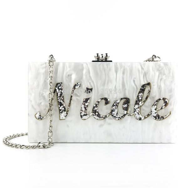 

oc3940 acrylic manufacturer wholesale women wedding evening clutch bag
