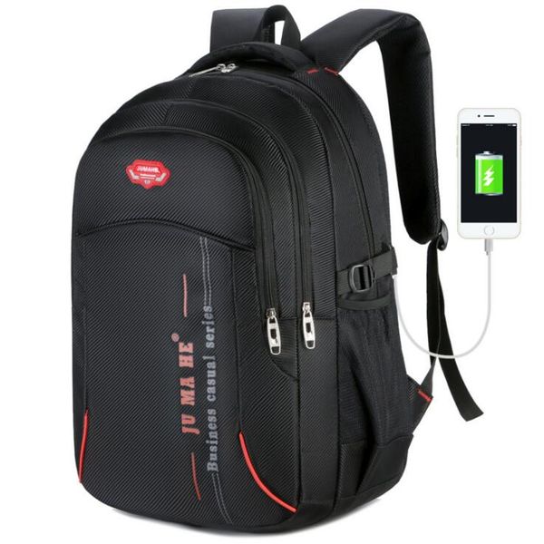 

2019 outdoors packs backpack fashion knapsack computer package big canvas handbag travel bag sport&outdoor packs lapbag black a6066