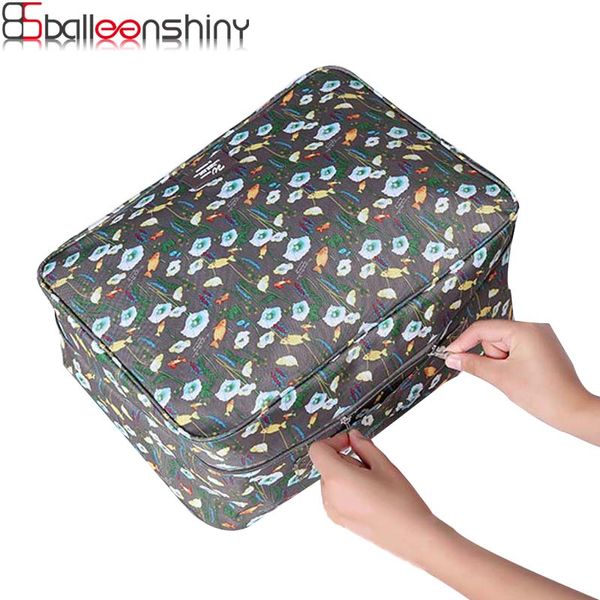 Balleenshiny multi-função viajando roupas embaladas grande capacidade puxe haste caixa saco saco saco de vestuário sacos de armazenamento de roupas