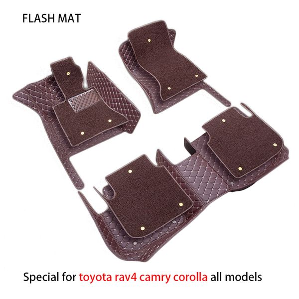 

special car floor mats for rav4 camry verso corolla land cruiser aygo wish vitz fortuner yaris car accessories mats