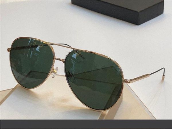 

new fashion designer sunglasses 0045 pilots frame popular selling style uv400 lens protection eyew classic style, White;black