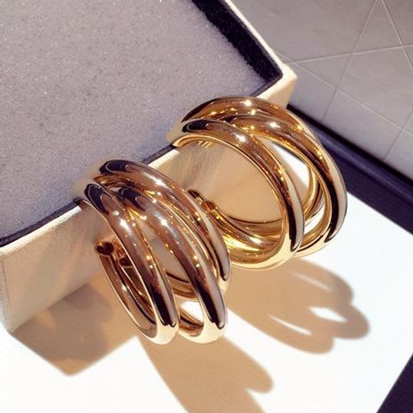 

korean geometric jewelry indian acrylic earrings cc fashion indian vintage dangle earrings, Silver