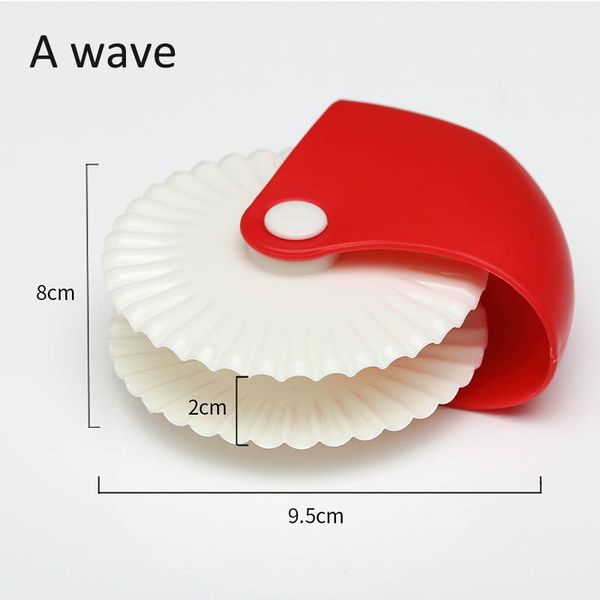 

pastry pizza pie noodle knife ensures smooth cutting manual rust-proof roller decorator kitchen accessories