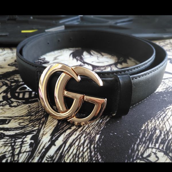 

2019 original belt big large buckle genuine leather belt designer belts men women new mens belts luxury belt ing, Blue;gray