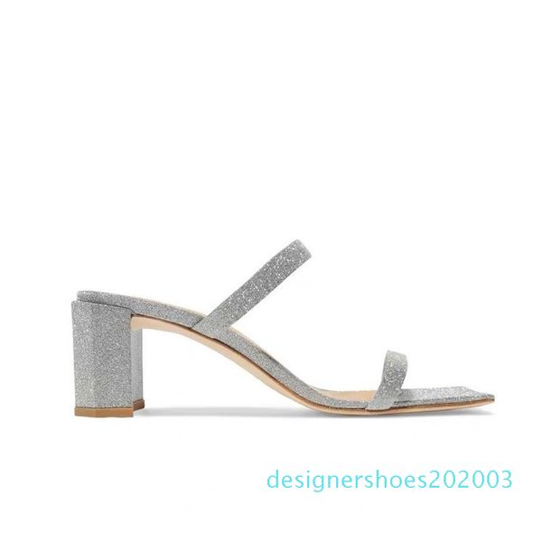 

лето тапочки med heels party мулов обувь женская 2019 новые женщины слайды мода обувь женский сжатый pu женские тапочки d03, Black