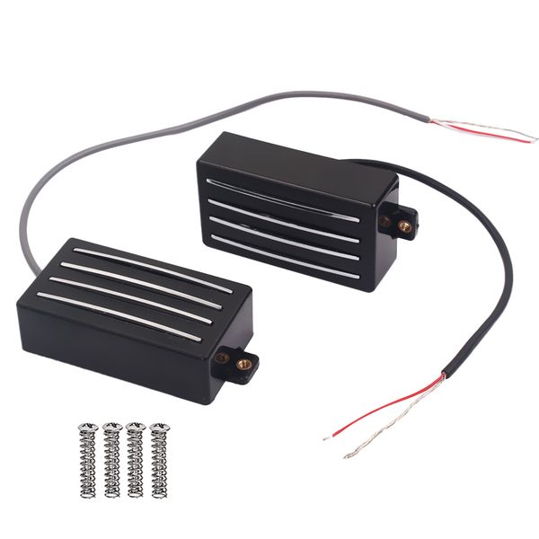 

dual twin rails pickup mini humbucker for strat st electric guitars