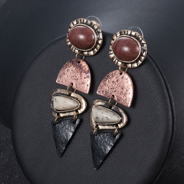 

new design creative jewelry elegant boho vintage earrings 2019 women drop earrings wedding party earrings for woman, Silver