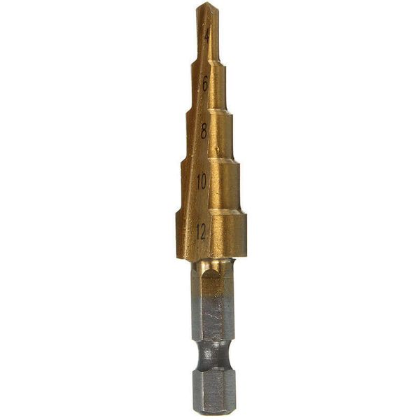

bluespot step drill hss steel titanium cone bit hole metal cutter tool 4 - 32mm