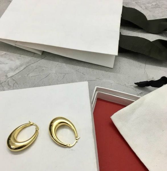 

women wedding engagement jewelry circle water droplets hollow shape stud earring luxury designer banquet party accessories, Golden;silver