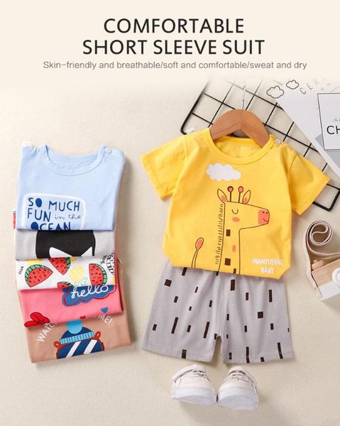

casual baby kids sport clothing lion clothes sets for boys girls costumes 100% cotton baby clothes -4 years old, White