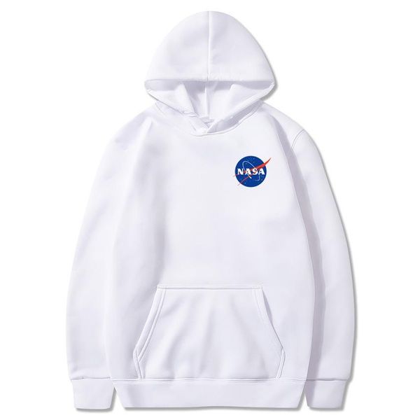 

осень толстовки хип-хоп черный белый наса с длинным рукавом с капюшоном толстовка мужские толстовки кофты плюс размер s-3xl, Black