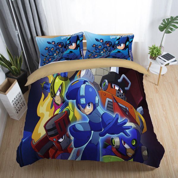 Game Bedding Set Queen Size Cute Cartoon Popular Duvet Cover For