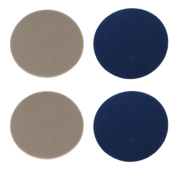 

4 pcs round sponge sanding disc sandpaper hook and loop grits, for polishing & grinding - 6 kinds of colors are available c+f