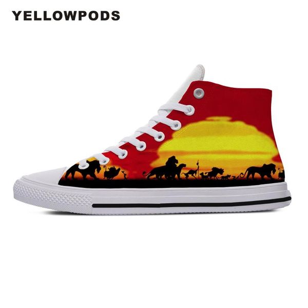 

men walking shoes customized your own logo/p/image pattern king of lion men fashion diy your shoes white bottom footwear, Black