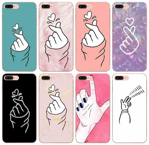 

tongtrade] black and white heart kpop case for iphone 8s 7s 6s 5s plus x xs 11 pro max samsung note 8 9 motorola moto g7 case