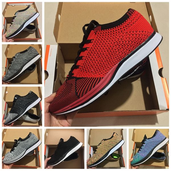 

nfkra1 2018 arrival zoom mariah fly racer women mens athletic casual shoes black white red zoom racers sneaker trainers size36-45