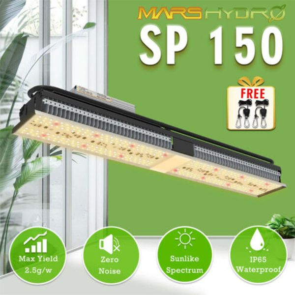

mars hydro sp 150 led grow light full spectrum hydroponic indoor plant strip kit