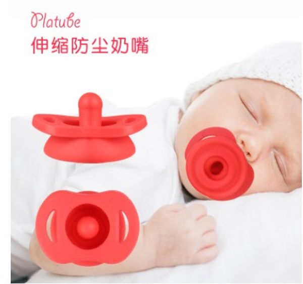  Grade Silicone Funny Baby Safe Nipple Pacifier Kids Feeding Nipple Cute Soothers For Newborn Baby Girl Boy