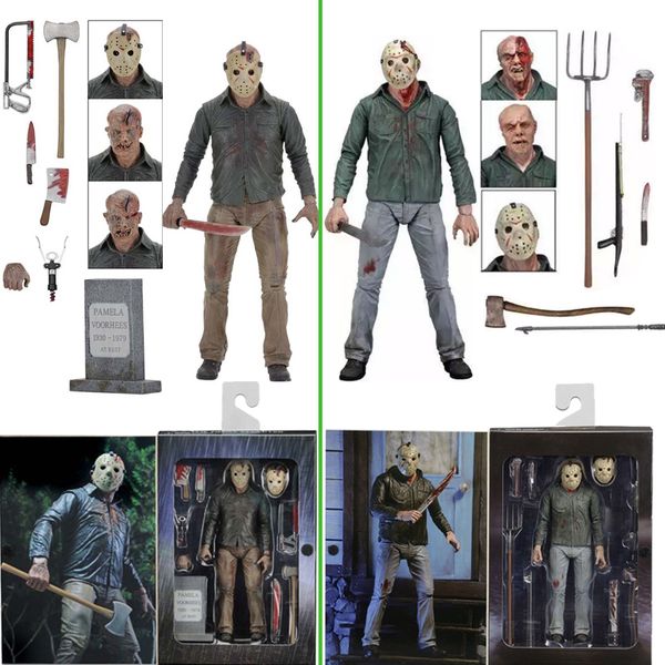 

Neca 3d пятница 13-я часть 3 Заключительная глава пвх Jason Voorhees фигурку модель кукла 18см