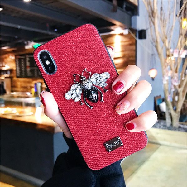

мода bee phone case luxury дизайнер iphonex 7plus / 8plus 7/8 6с / 6sp6 / 6с новая arrivale защитная задняя крышка телефона случая пять стил