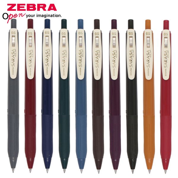 

1pcs japan zebra sarasa gel pen jj15 retro color 0.5mm limited edition pen speed dry anti-fatigue non-leakage ink signature