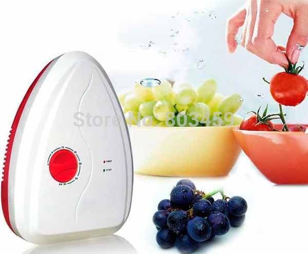 

portable active ozone generator sterilizer air purifier purification fruit vegetables water food preparation ozonator ionizator