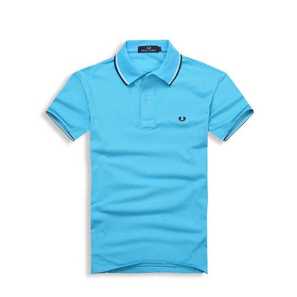 

fred polo perry shirt mens designer t-shirt trendy brand luxury short sleeve luxury men casual shirt embroidered logo cotton mens polo shirt, White;black