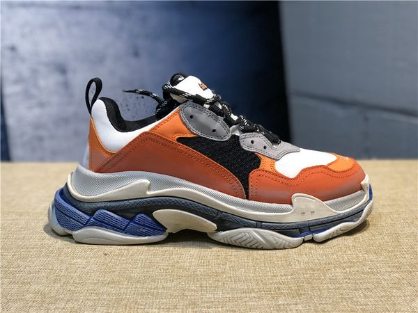 

2019 fa hion pari 17fw triple hoe neaker triple ca ual dad hoe for men 039 women beige black tenni lei ure hoe 36 45