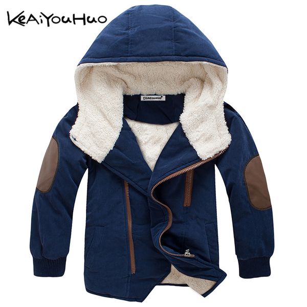 

keaiyouhuo 2018 winter kinderen kleding jongen clothes jacket kids coats sport boys girls warm outerwear children clothing, Blue;gray