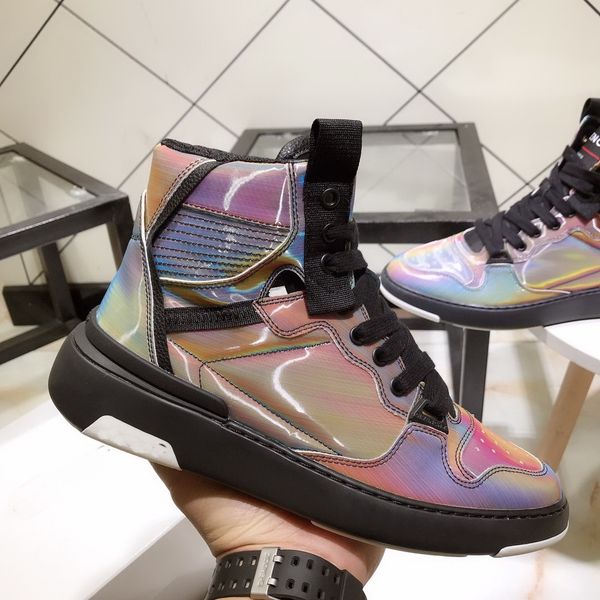 

2020 man designer shoes casual shoes designer sneakers trainers fashion walking brand shoes with box, Black