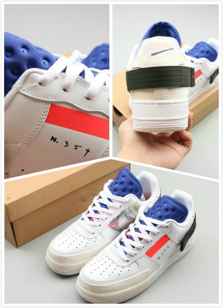 

forced type n 354 utility 1s classic white men women skate shoes sports skateboarding low cut one mens trainers sneakers ing