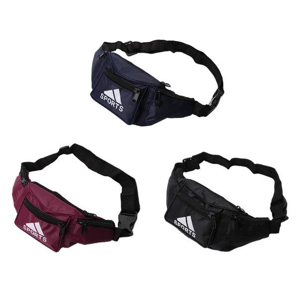 

1pc waterproof sport bum waist bag pouch wallet pack camping travel men's money belt shoulder handbag au31 19 dropship