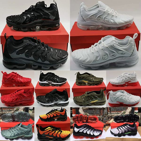 

big size 13 tn plus triple black white running shoes usa gym red be true bumblebee royal blue tns sports sneakers 36-47