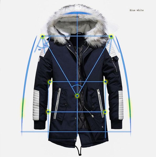 

down jacket men winter jackets coats black warm down jacket outdoor hooded fur mens thick parkas plus size famous brand m-3xl