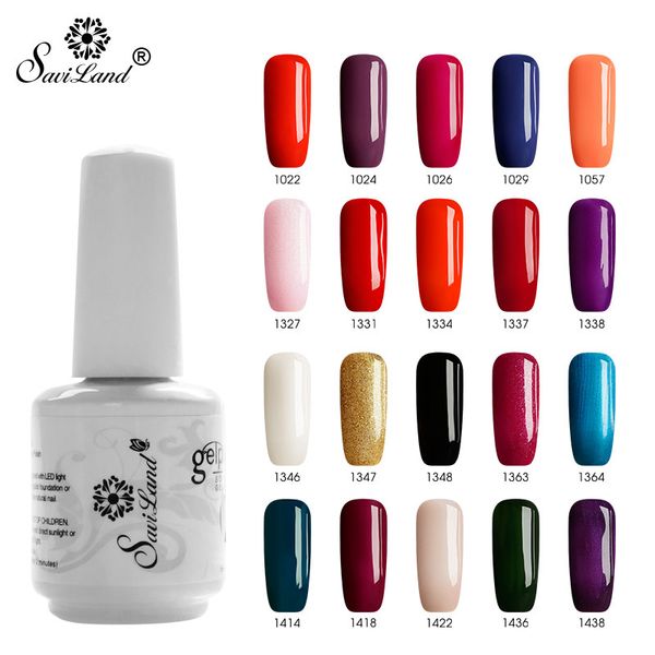 

saviland 15ml painting gel varnish glitter 58 colors paint gel nail polish uv led lacquer base coat primer esmalte