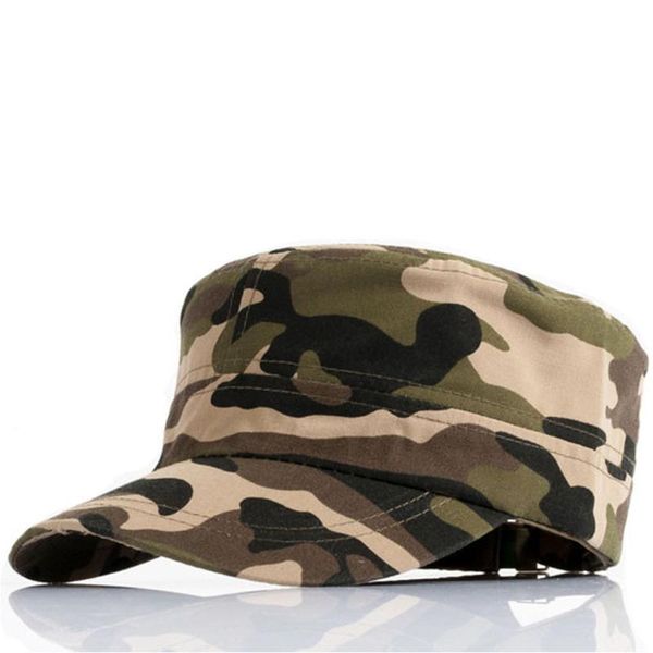 

camouflage army hat adjustable tatical caps outdoor sports camping sun hats for women men, Blue;gray