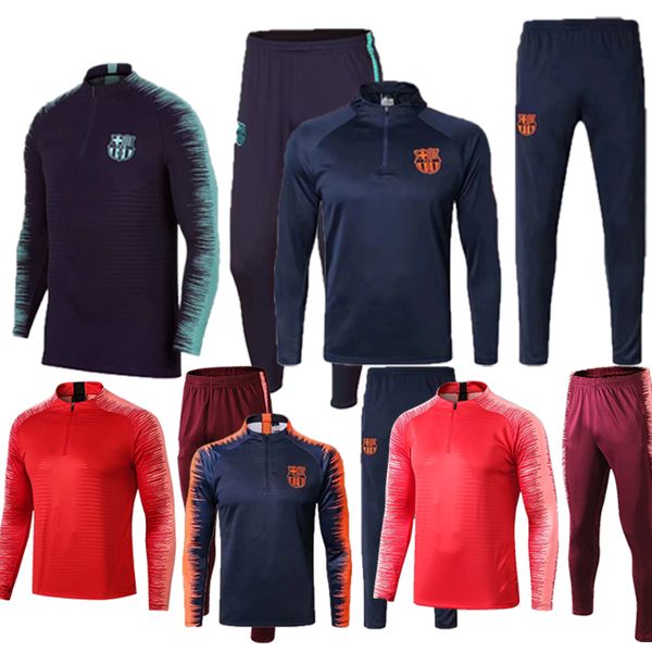 

Barcelona training clothing embroidery on the high quality elling tyle breathable weat ab orbing tyle more popular