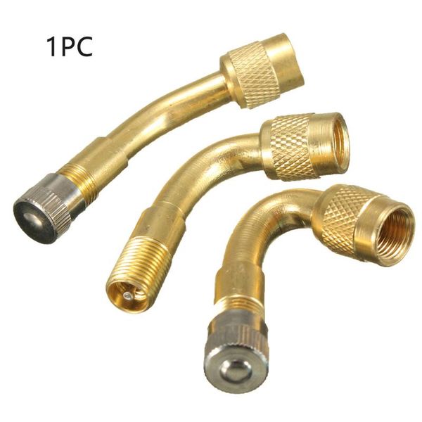 

45/90/135 degree angle brass air tyre schrader stem with extension adapter for car truck motorcycle