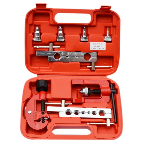 

absf 8pcs 3-19mm tube cutter flaring tool kit manual pipe expander metric/inch expansion mouthparts device for copper tube flari