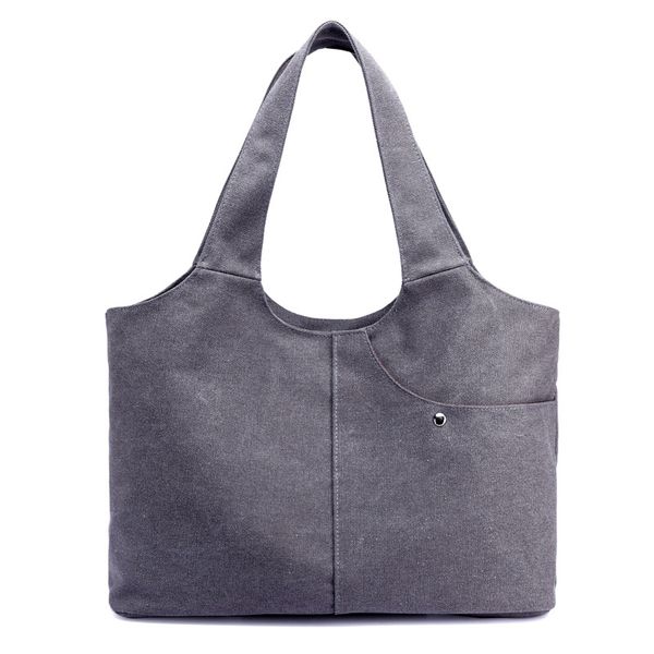 

multi-functional women's canvas soft and exquisite quality shopping bag handbag elegant large capacity design