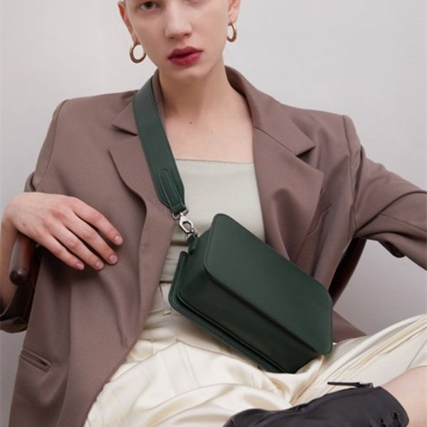 

повседневная сплошной цвет crossbody сумки для женщин небольшие квадратные сумки леди мода искусственная кожа широкий плечевой ремень сумка