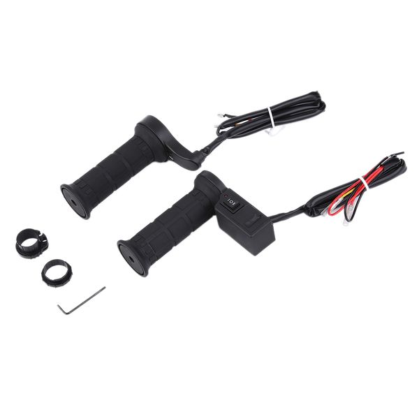 

26w multi-functional motorcycle handlebar electric heated grips handle voltage with 5v 2.1a usb charger
